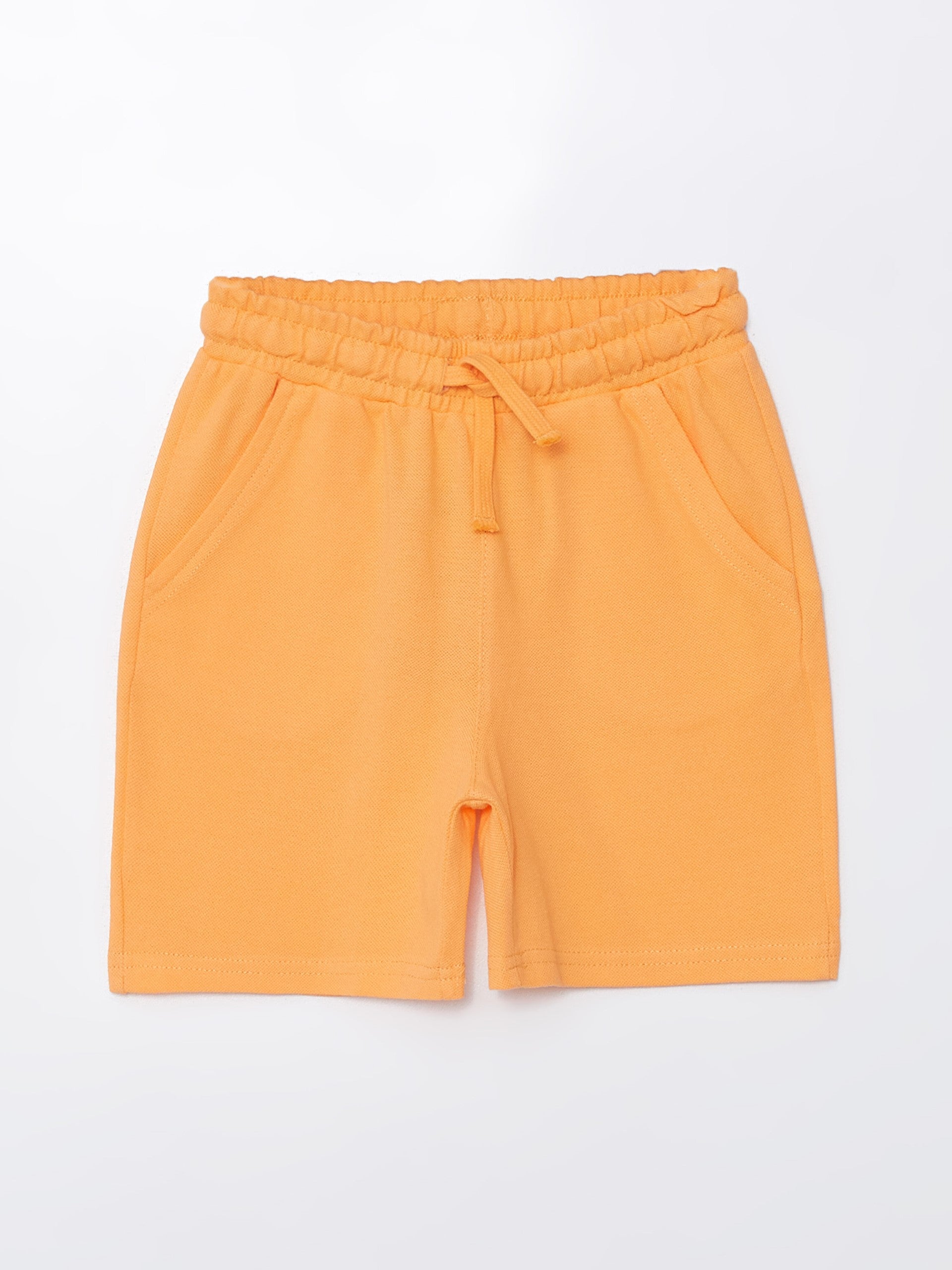 Basic Boy Shorts With Elastic Waist