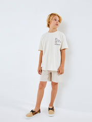 Basic Boy Shorts With Elastic Waist