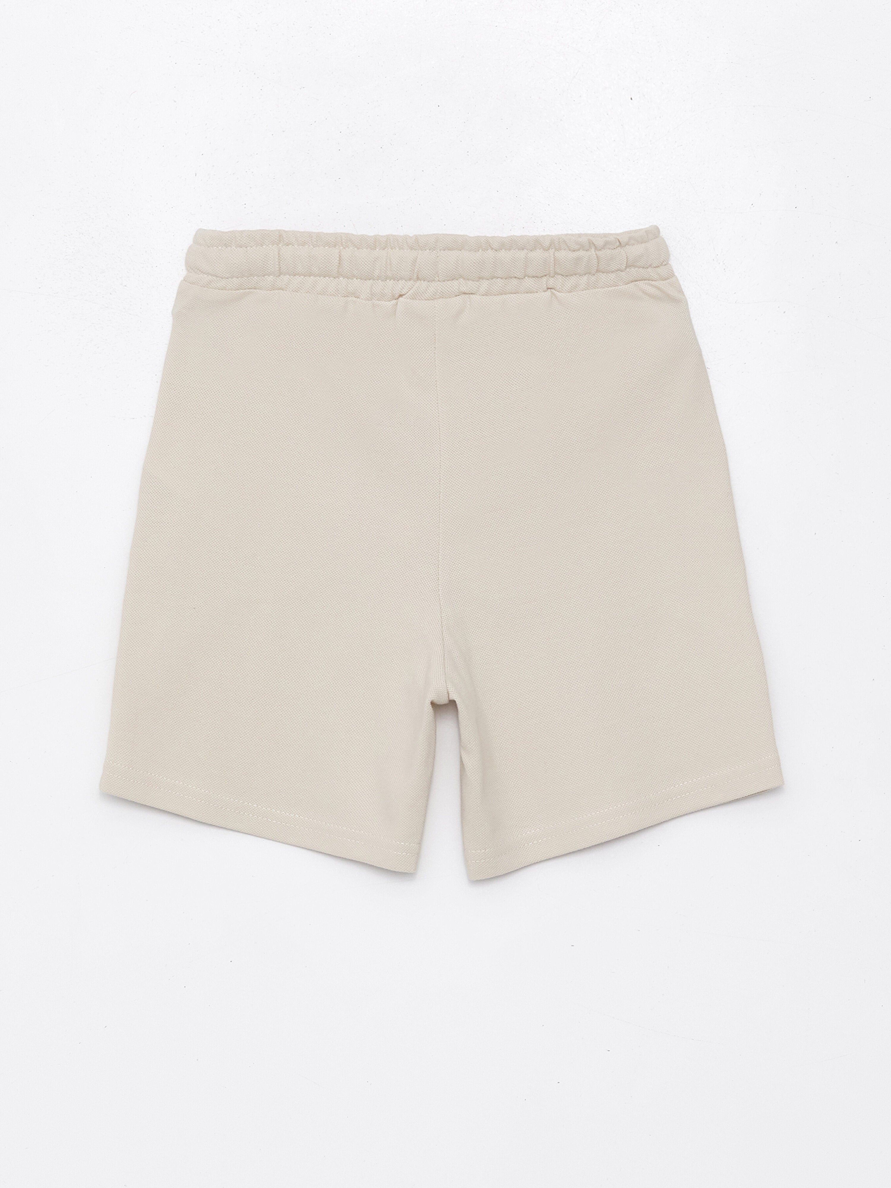 Basic Boy Shorts With Elastic Waist