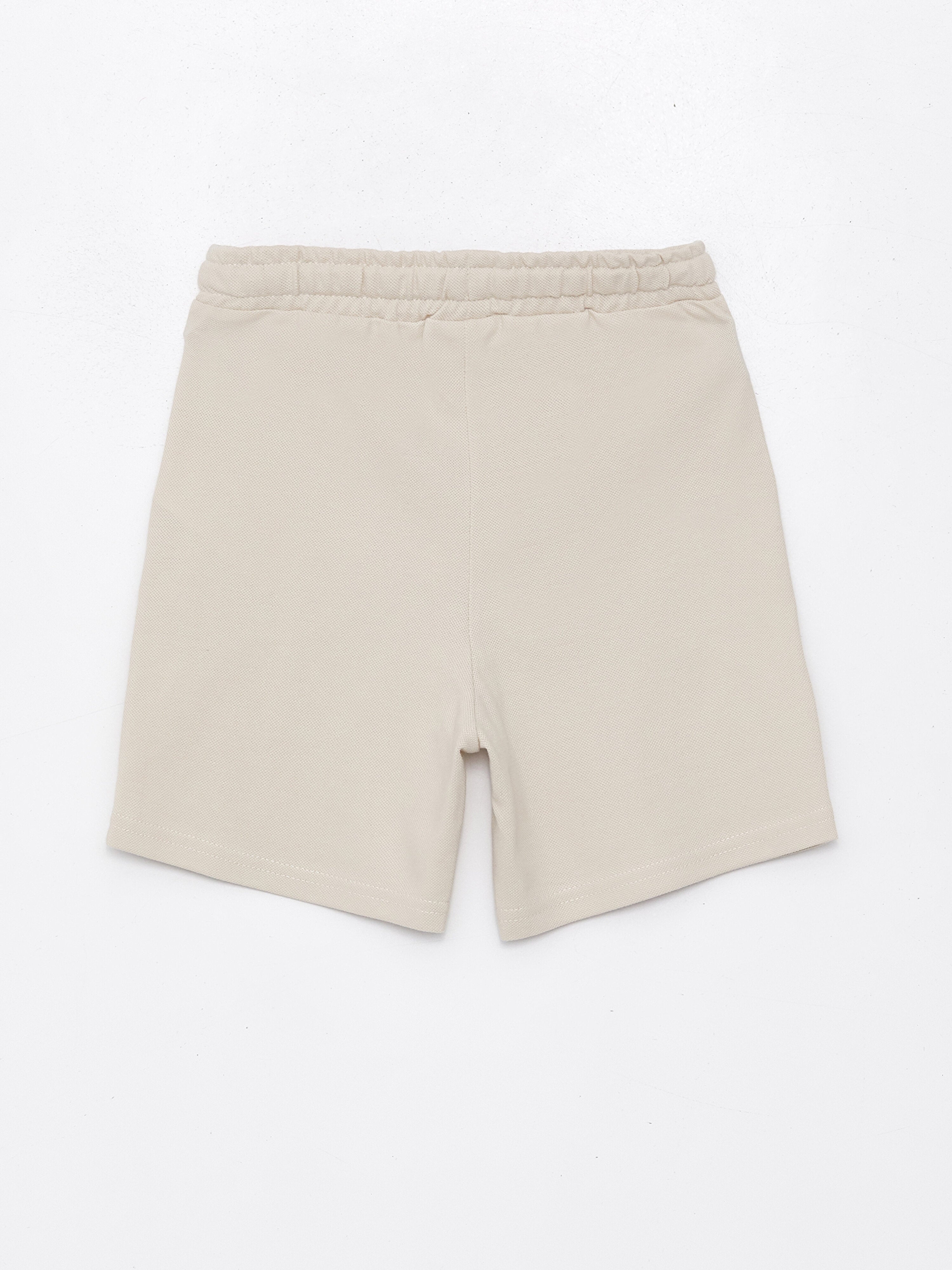 Basic Boy Shorts With Elastic Waist