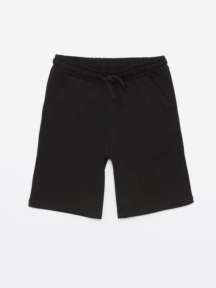 Basic Boy Shorts with Elastic Waist