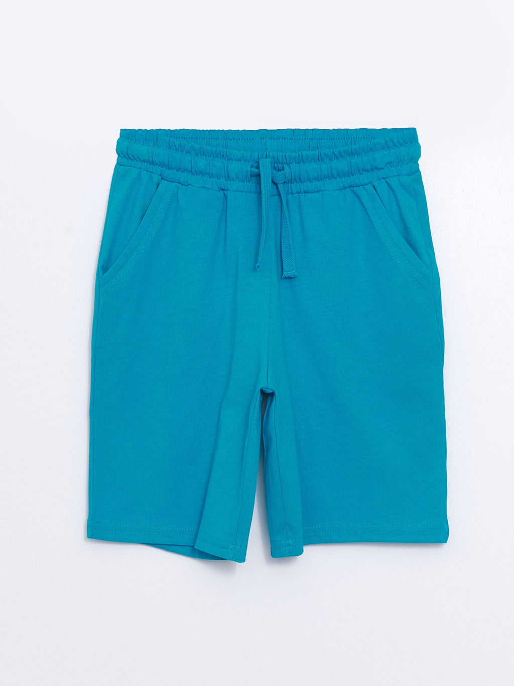 Basic Boy Shorts with Elastic Waist