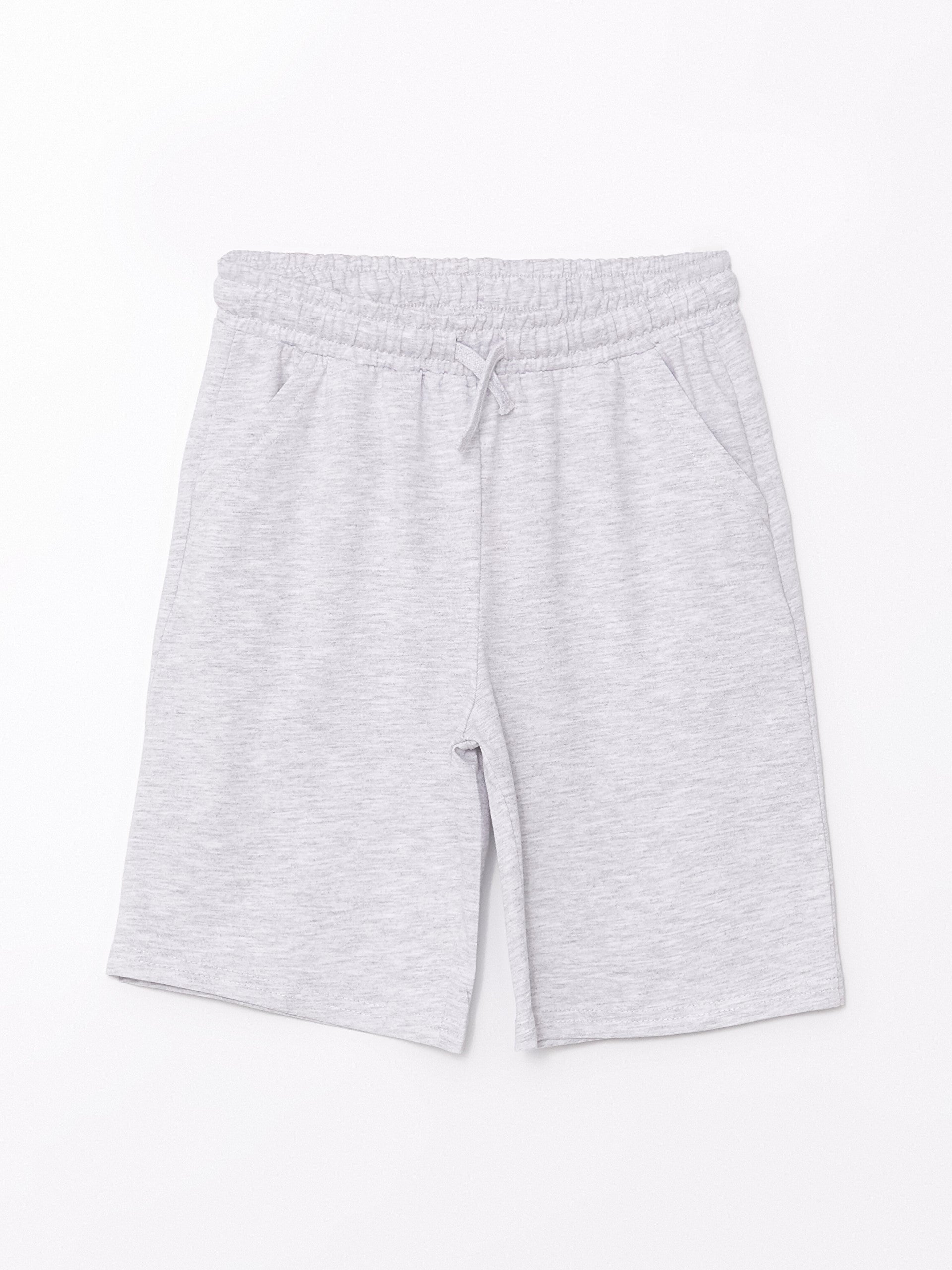 Basic Boy Shorts with Elastic Waist