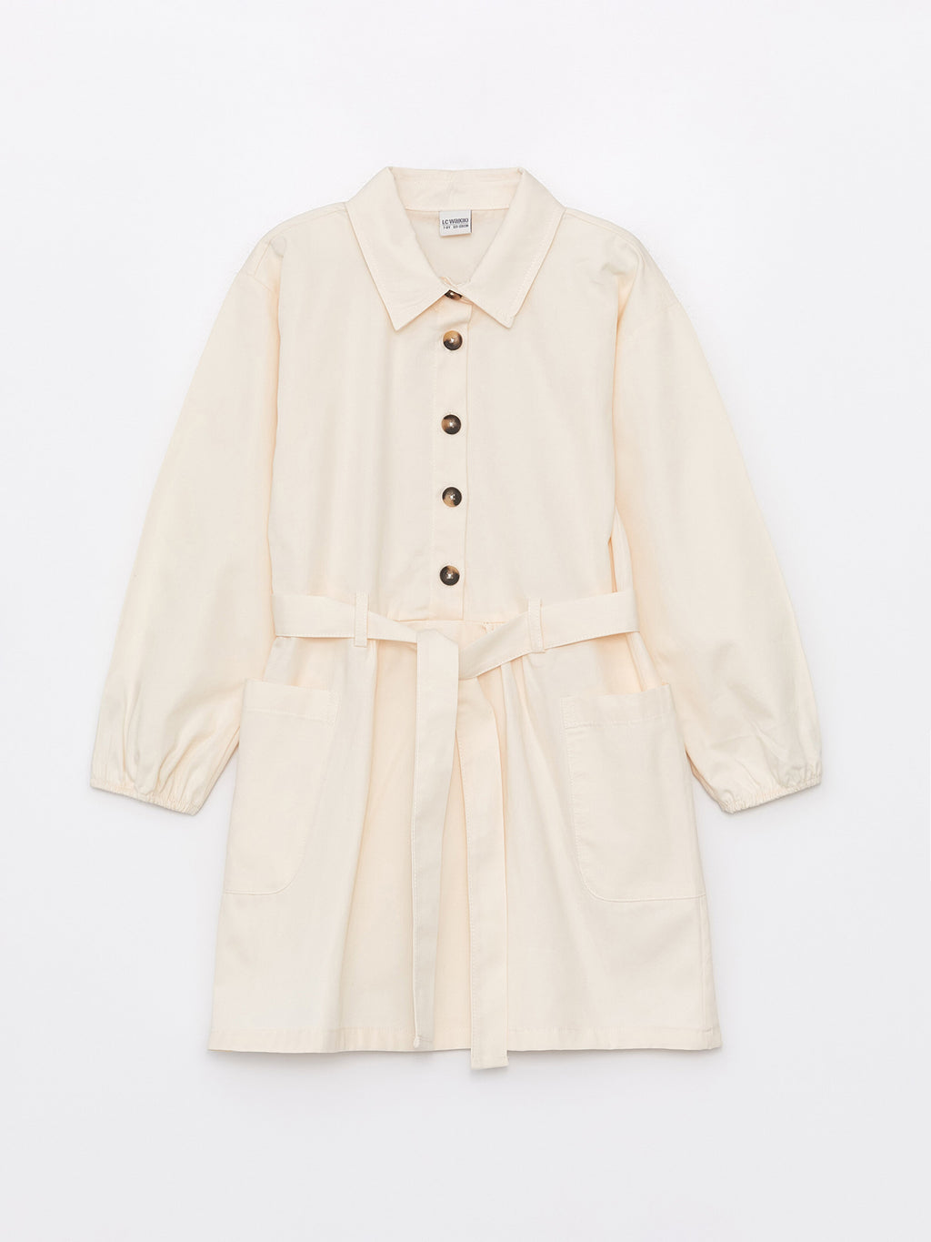 Long Sleeve Girls Shirt Dress