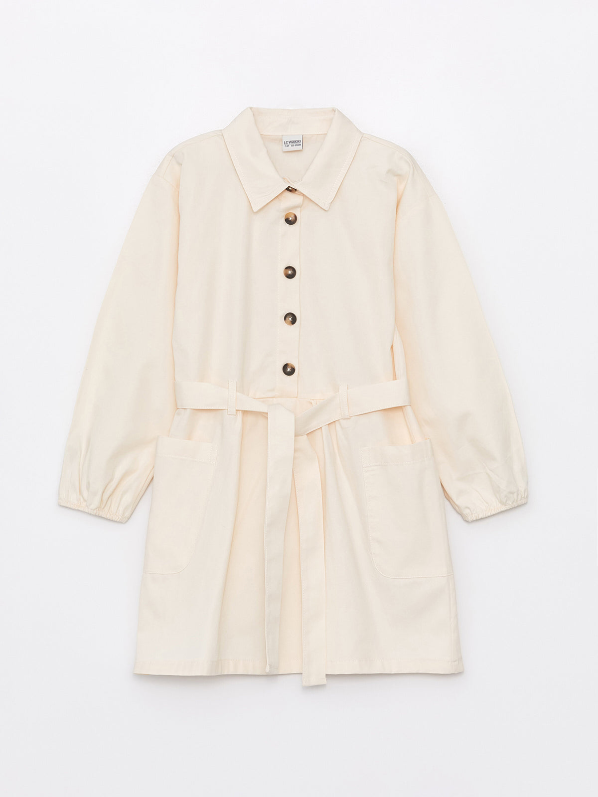 Long Sleeve Girls Shirt Dress