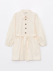 Long Sleeve Girls Shirt Dress