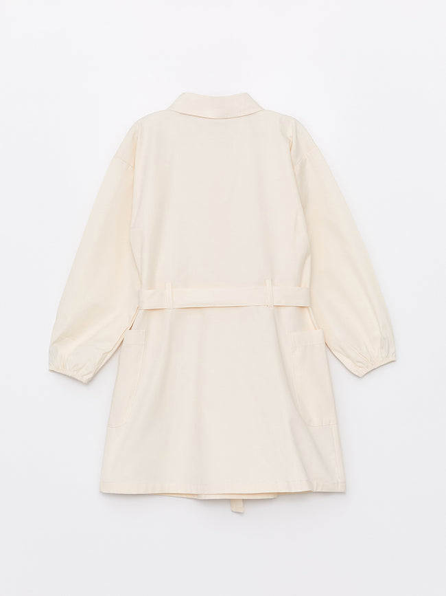 Long Sleeve Girls Shirt Dress Main Image