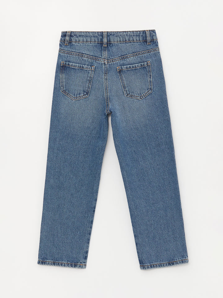 Regular Fit Girls Jean Trousers