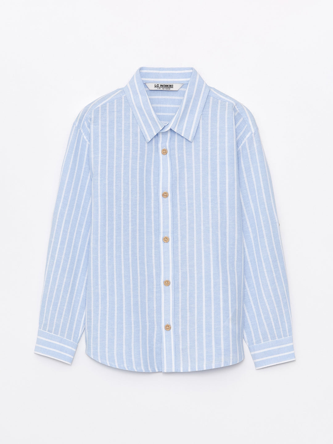 Comfortable Fit Striped Boys Shirt