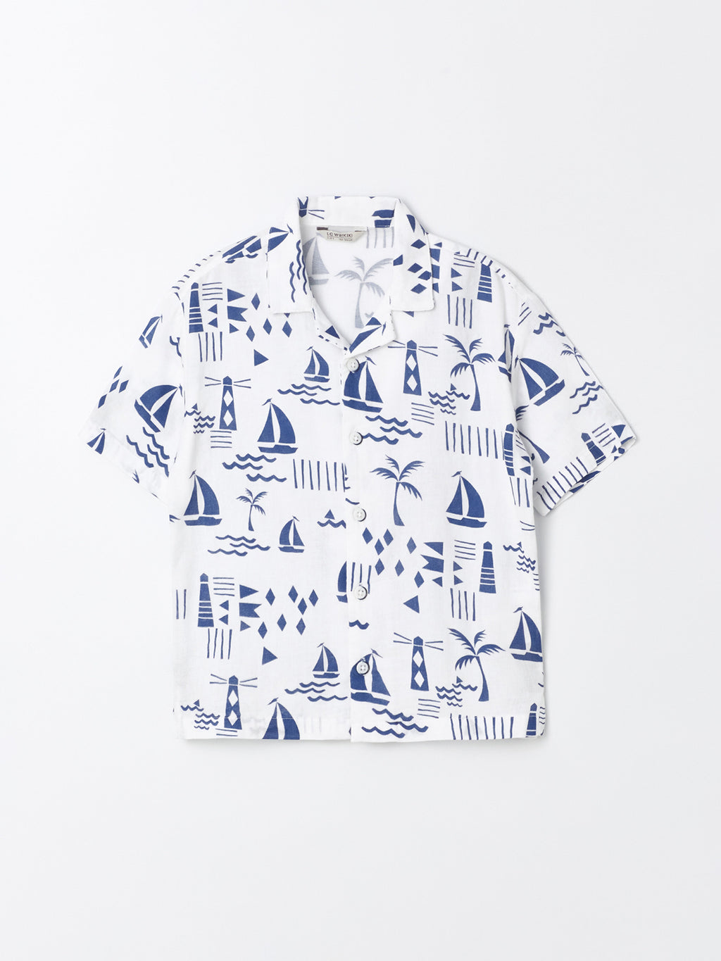 Comfortable Pattern Patterned Boys Shirt