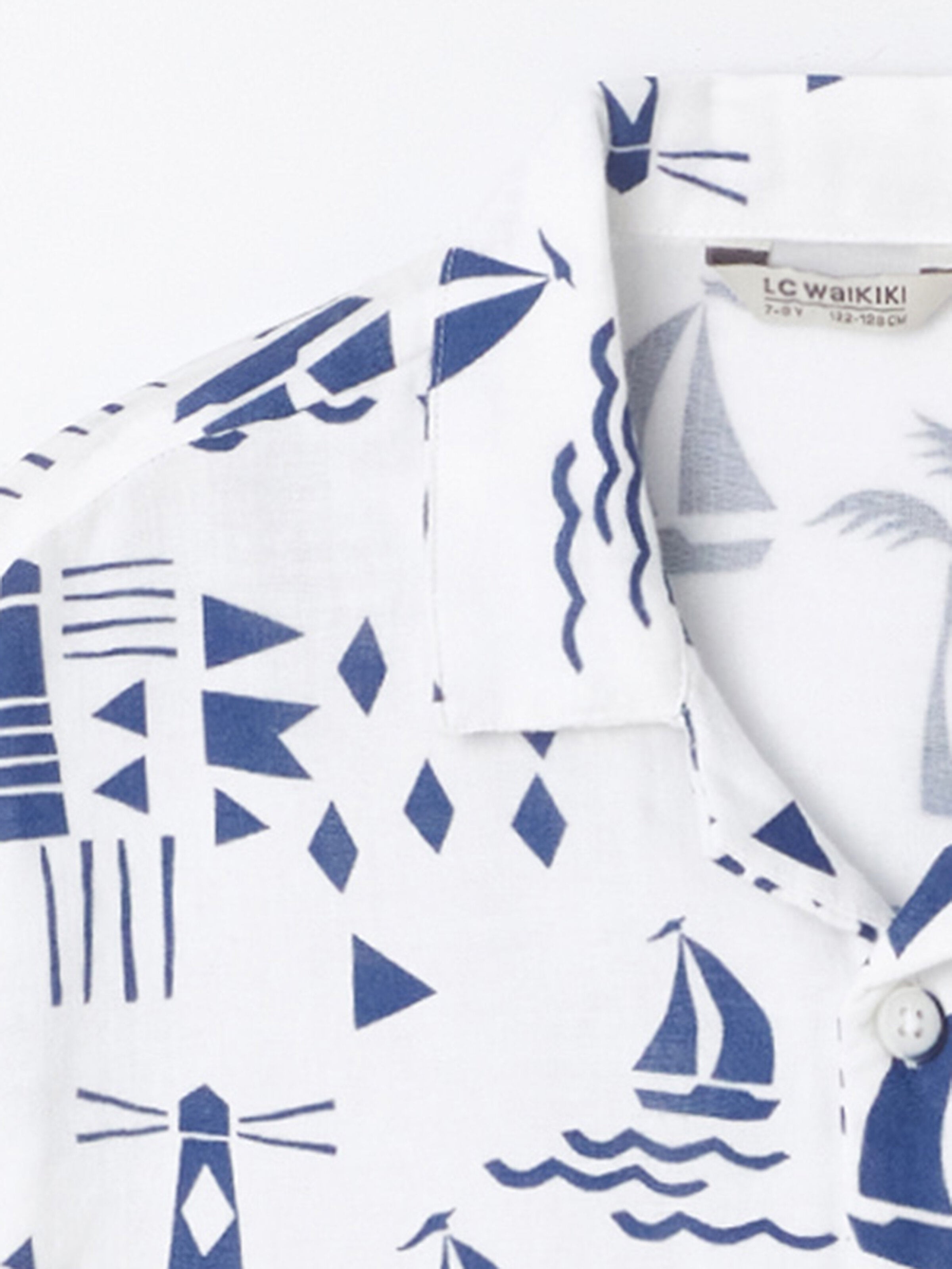 Comfortable Pattern Patterned Boys Shirt