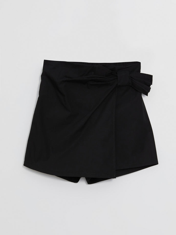 Girls Elastic Waist Shorts Skirt