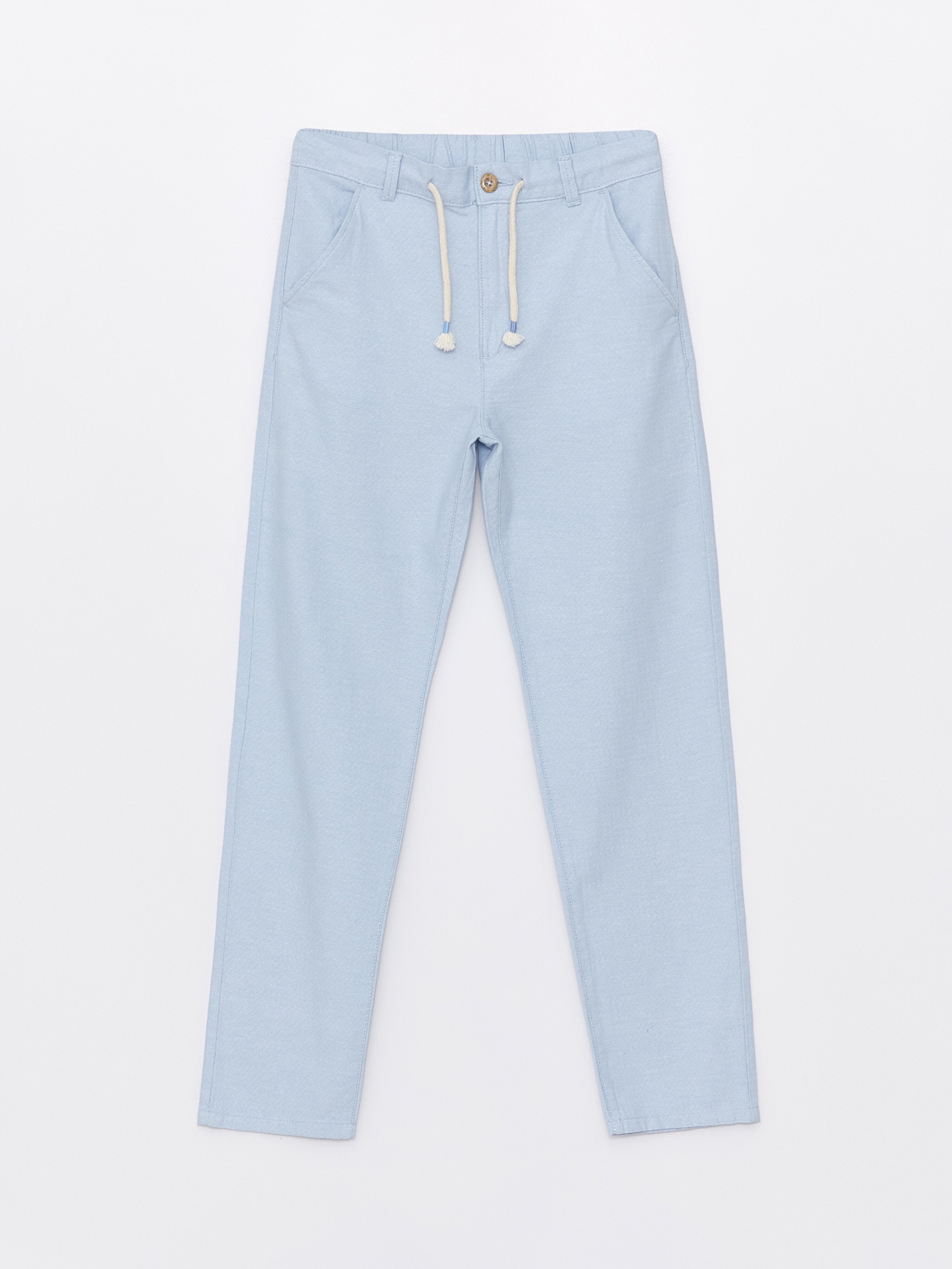 Elastic Waist Boy Trousers