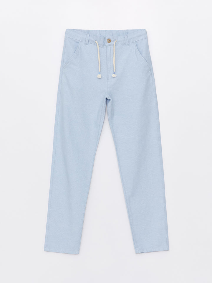 Elastic Waist Boy Trousers