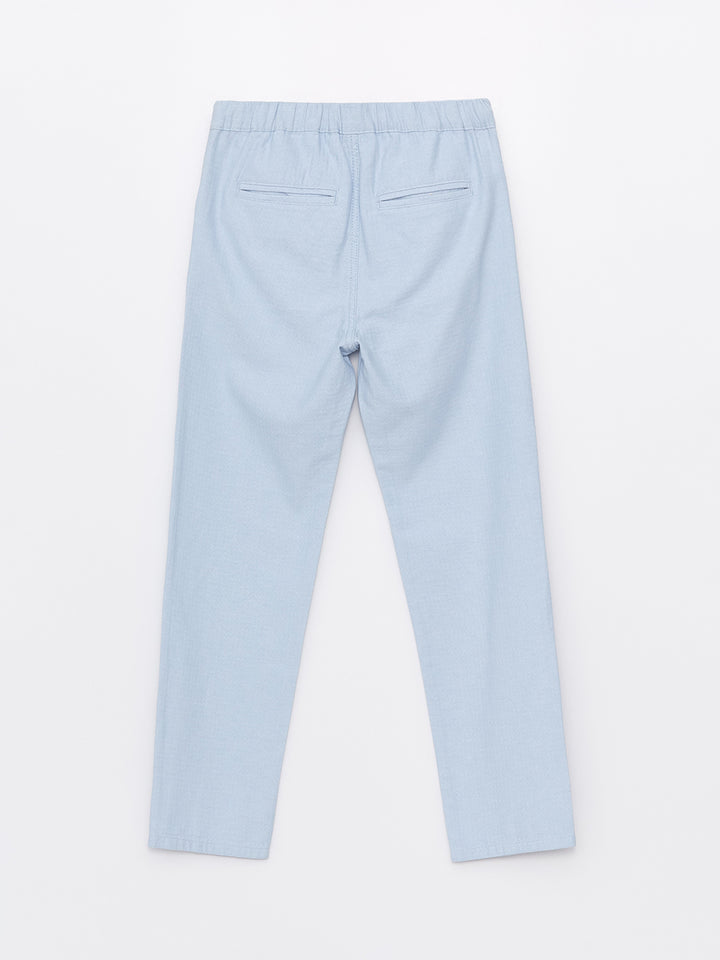 Elastic Waist Boy Trousers