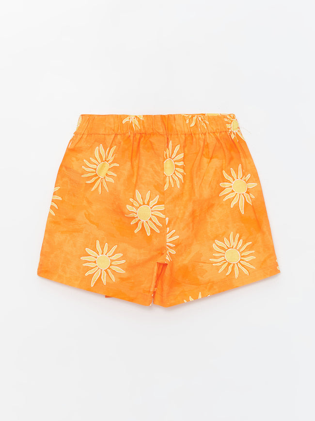 Girls Short Skirt with Elastic Waist Main Image