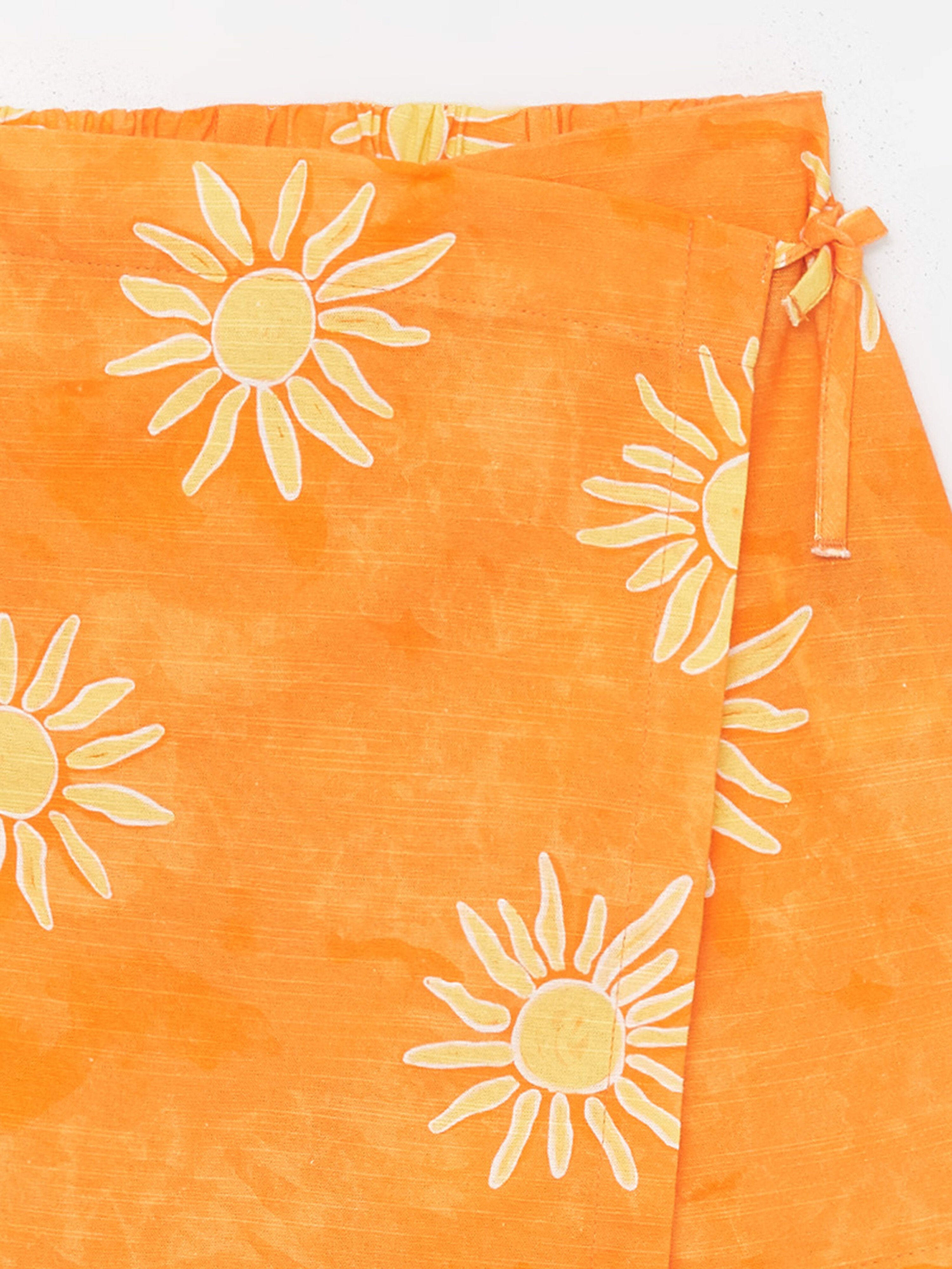 Girls Short Skirt with Elastic Waist