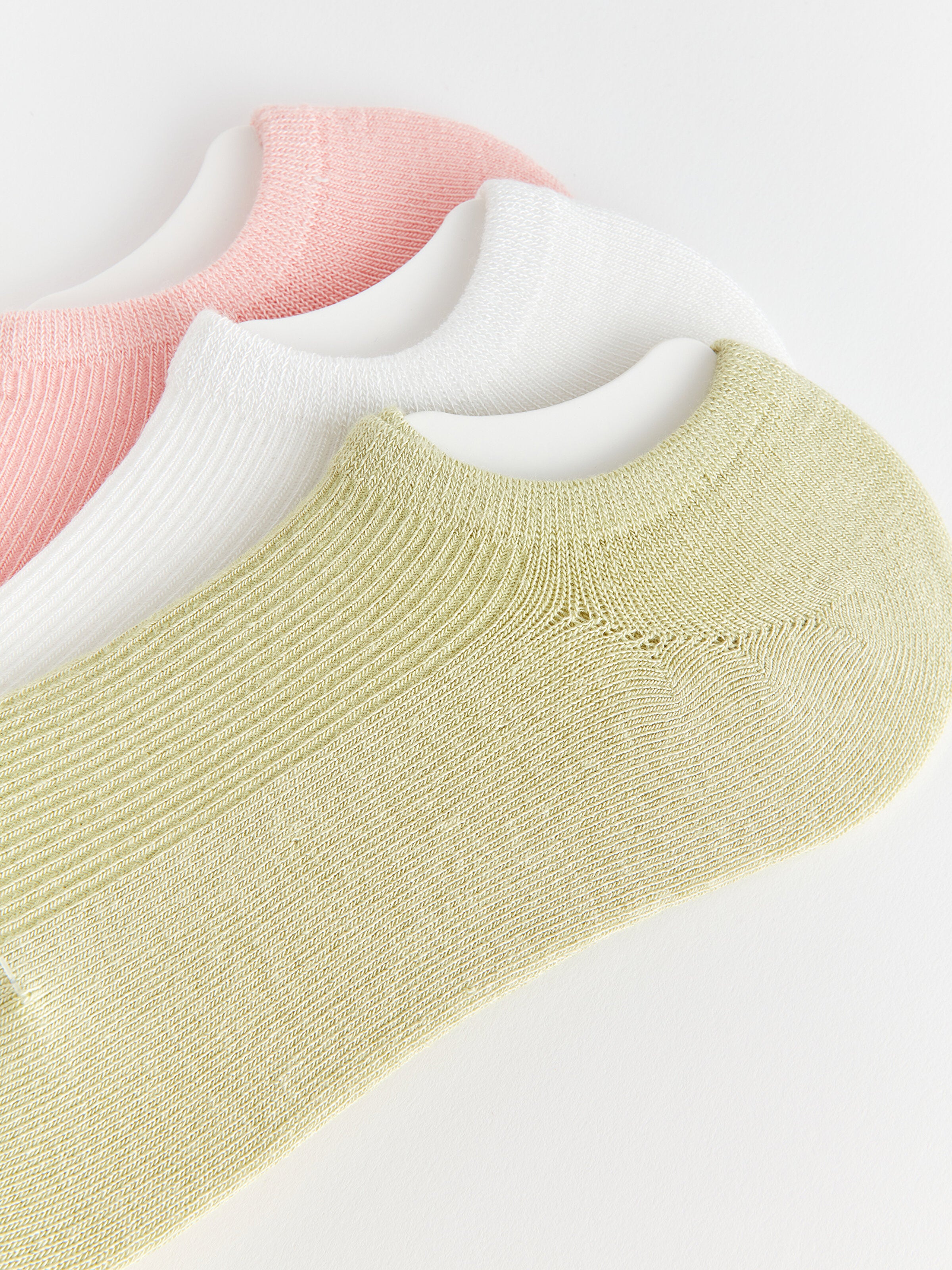 Women Flat Booties Socks 3 Pack