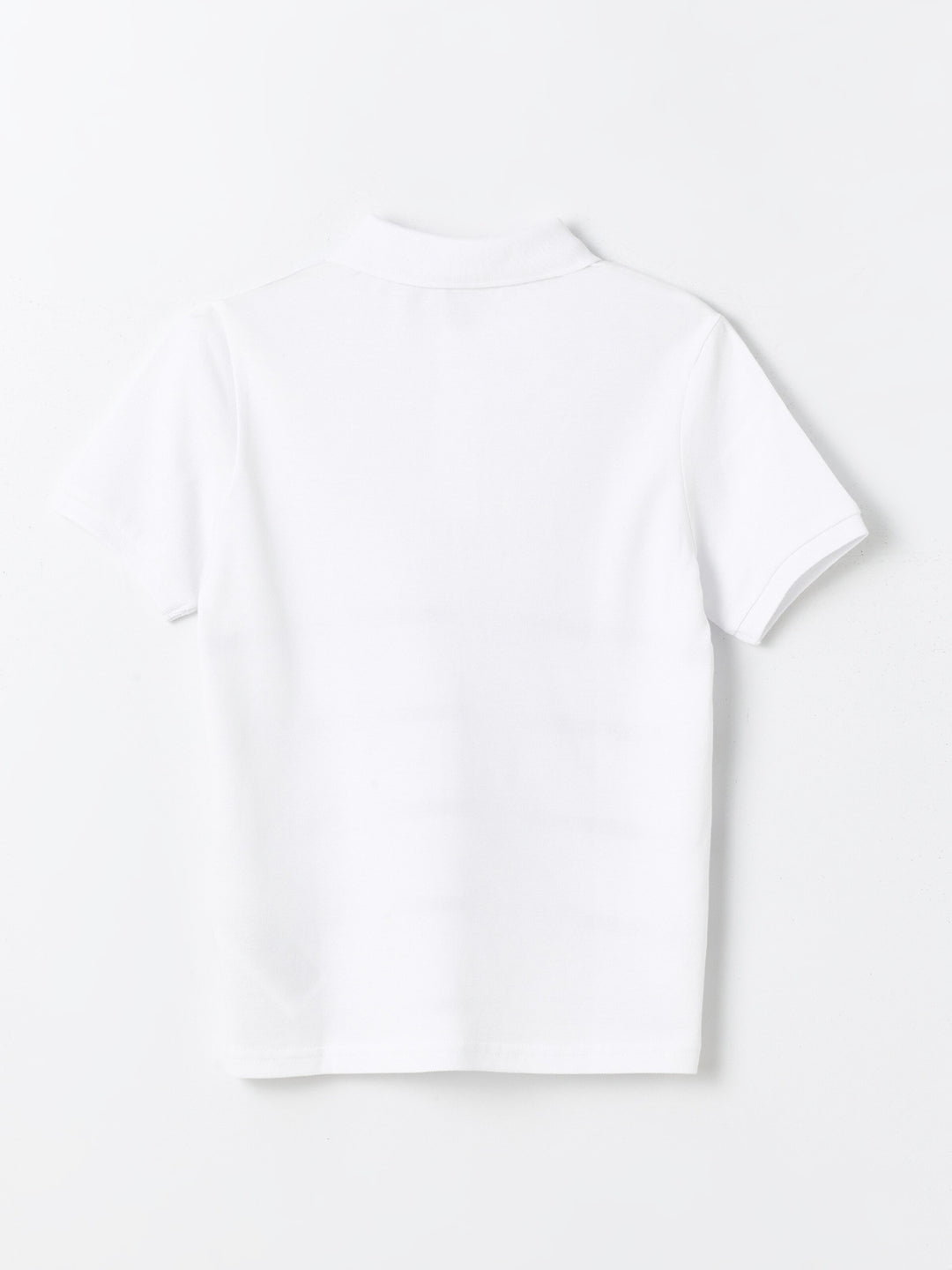 Polo Neck Striped Short Sleeve Boys T-Shirt