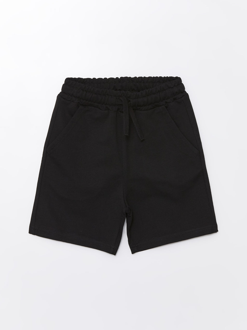 Basic Boy Shorts With Elastic Waist