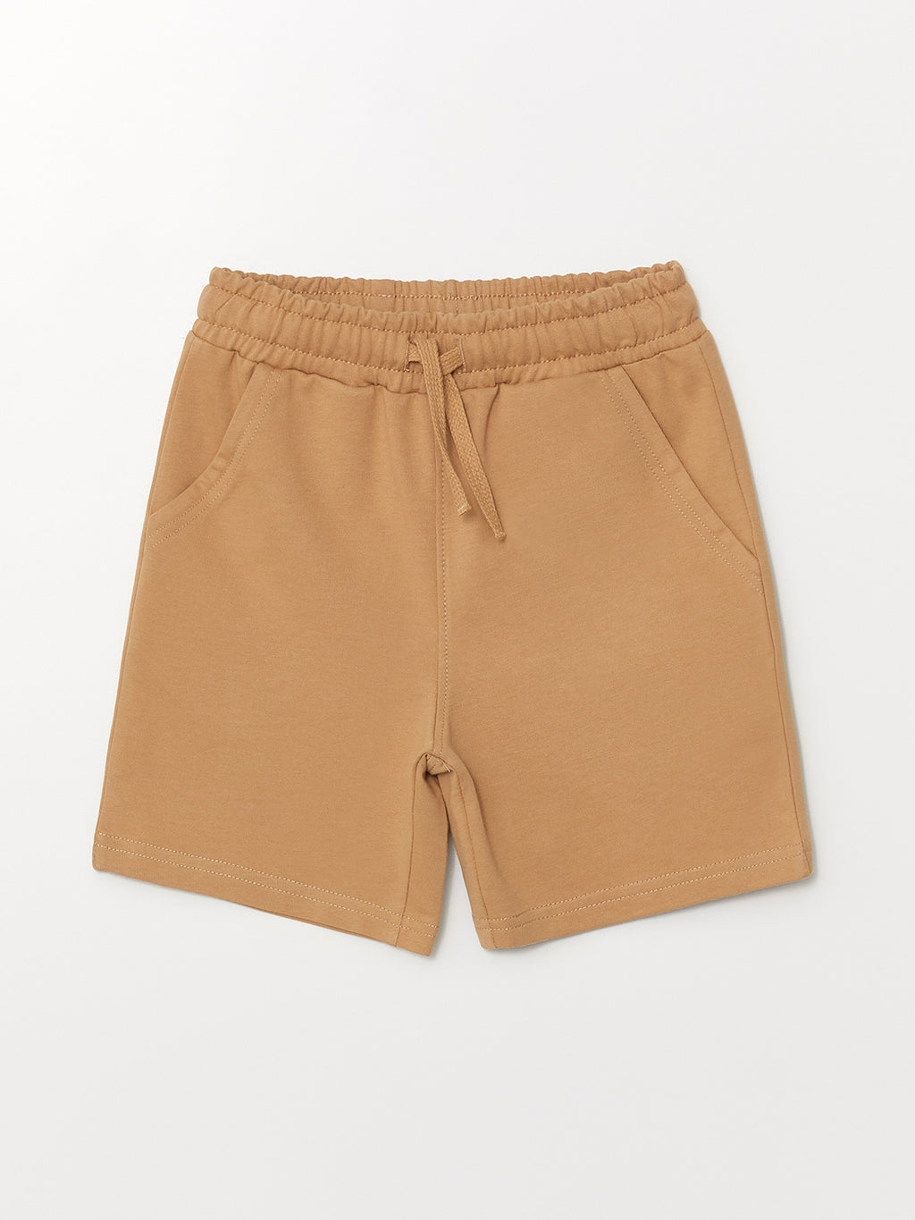 Basic Boy Shorts With Elastic Waist