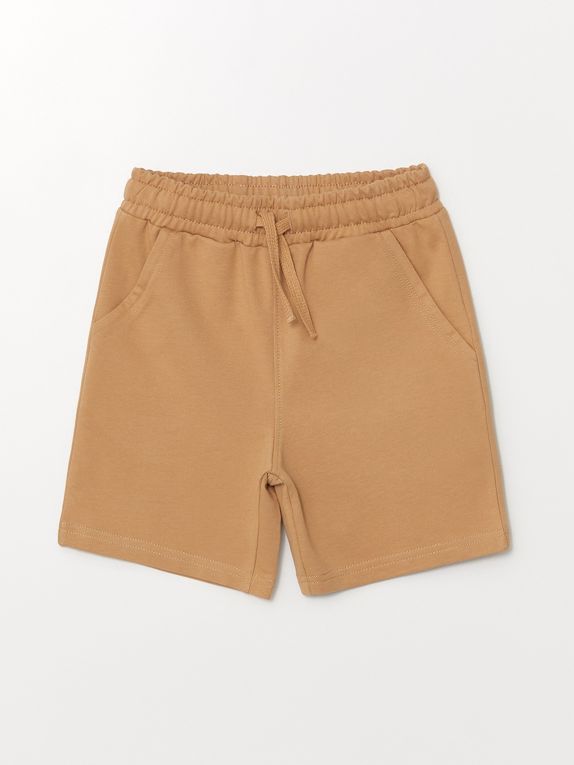 Basic Boy Shorts With Elastic Waist