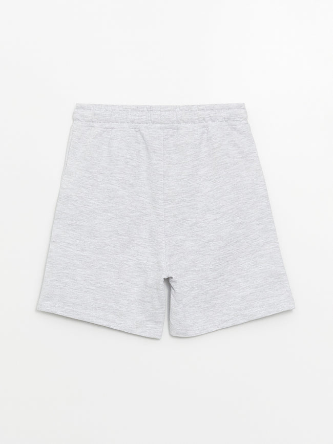 Basic Boy Shorts With Elastic Waist Main Image