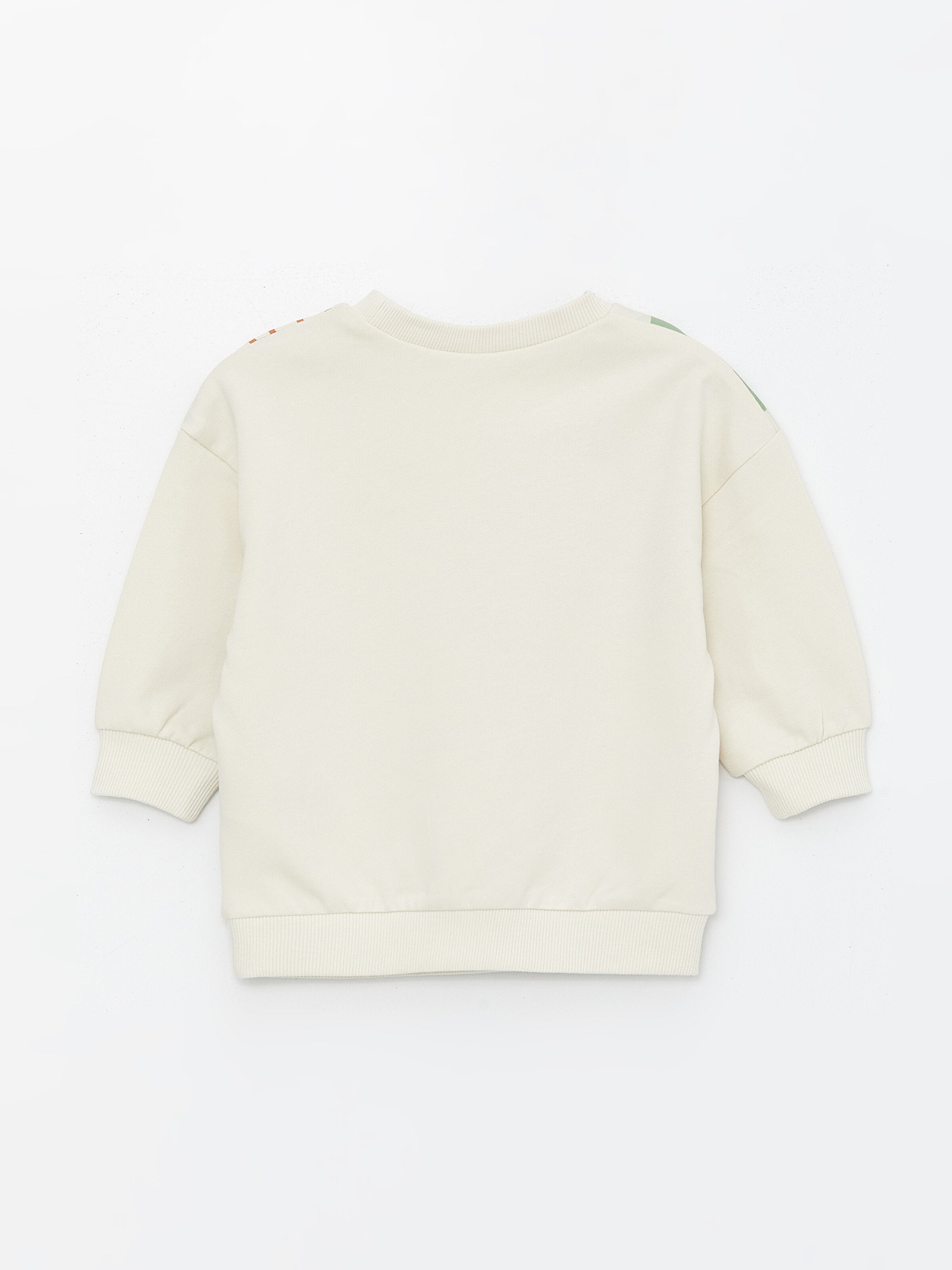 Crew Neck Long Sleeve Printed Baby Boy Sweatshirt