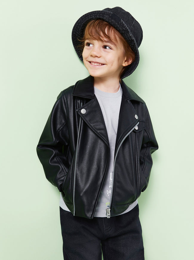 Crew Neck Short Sleeve Printed Baby Boy T-Shirt Hover Image