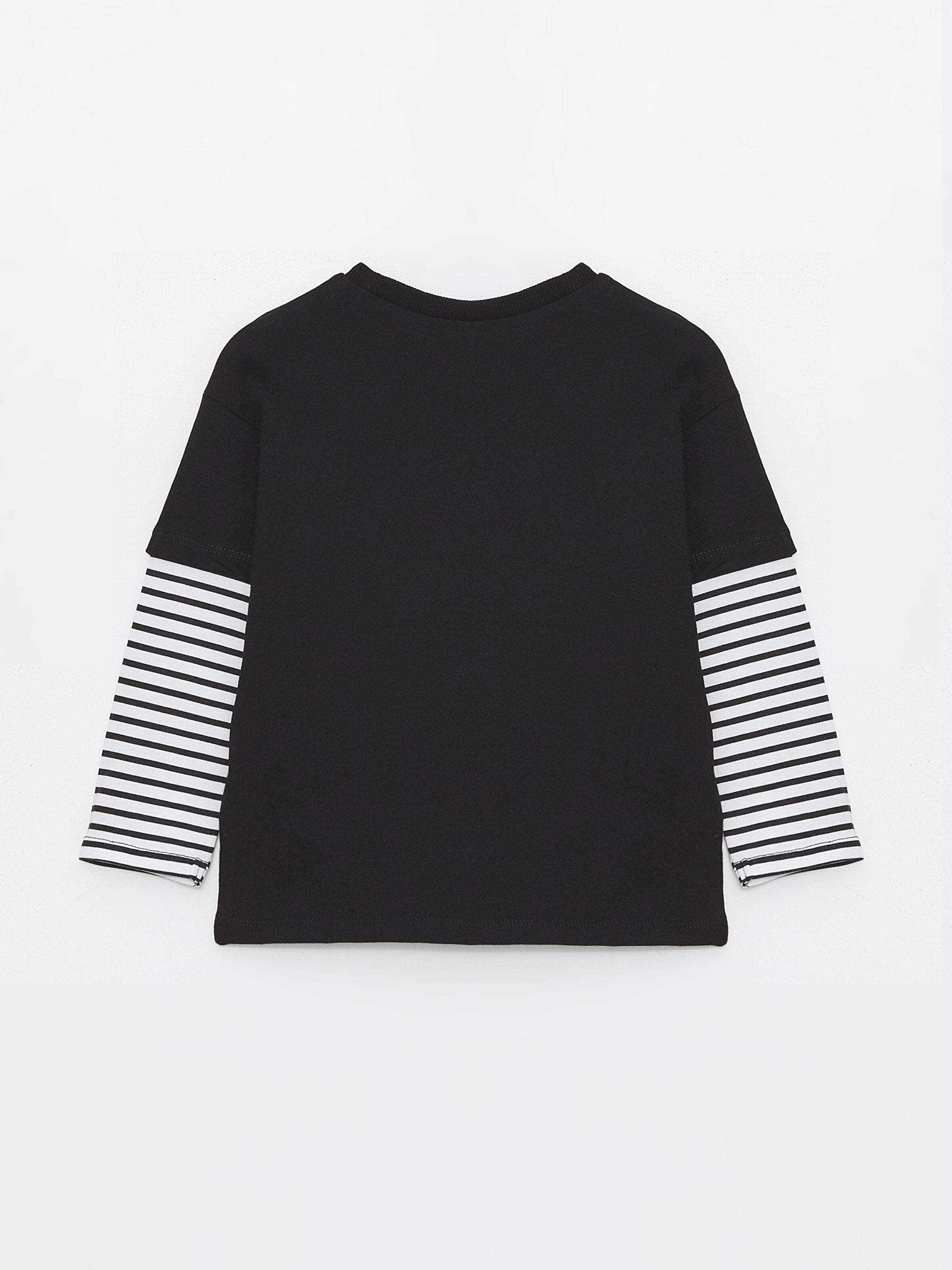 Crew Neck Long Sleeve Baby Boy T-Shirt