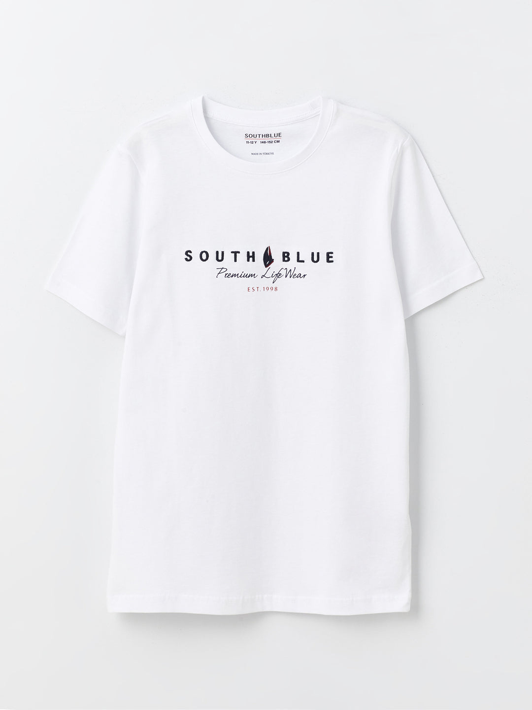 Southblue Crew Neck Printed Short Sleeve Boys T-Shirt