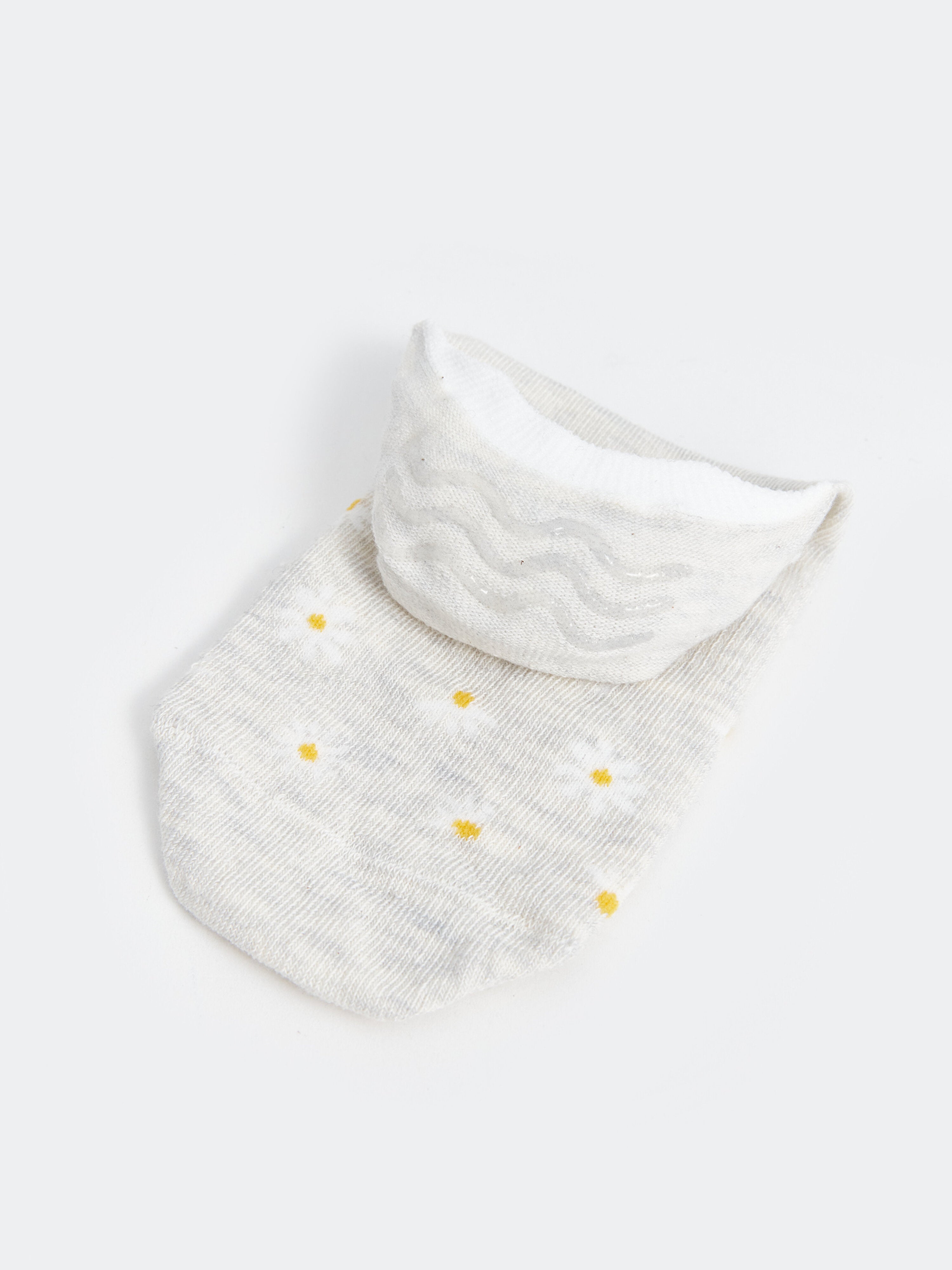 Patterned Women Ballerina Socks 3 Pack