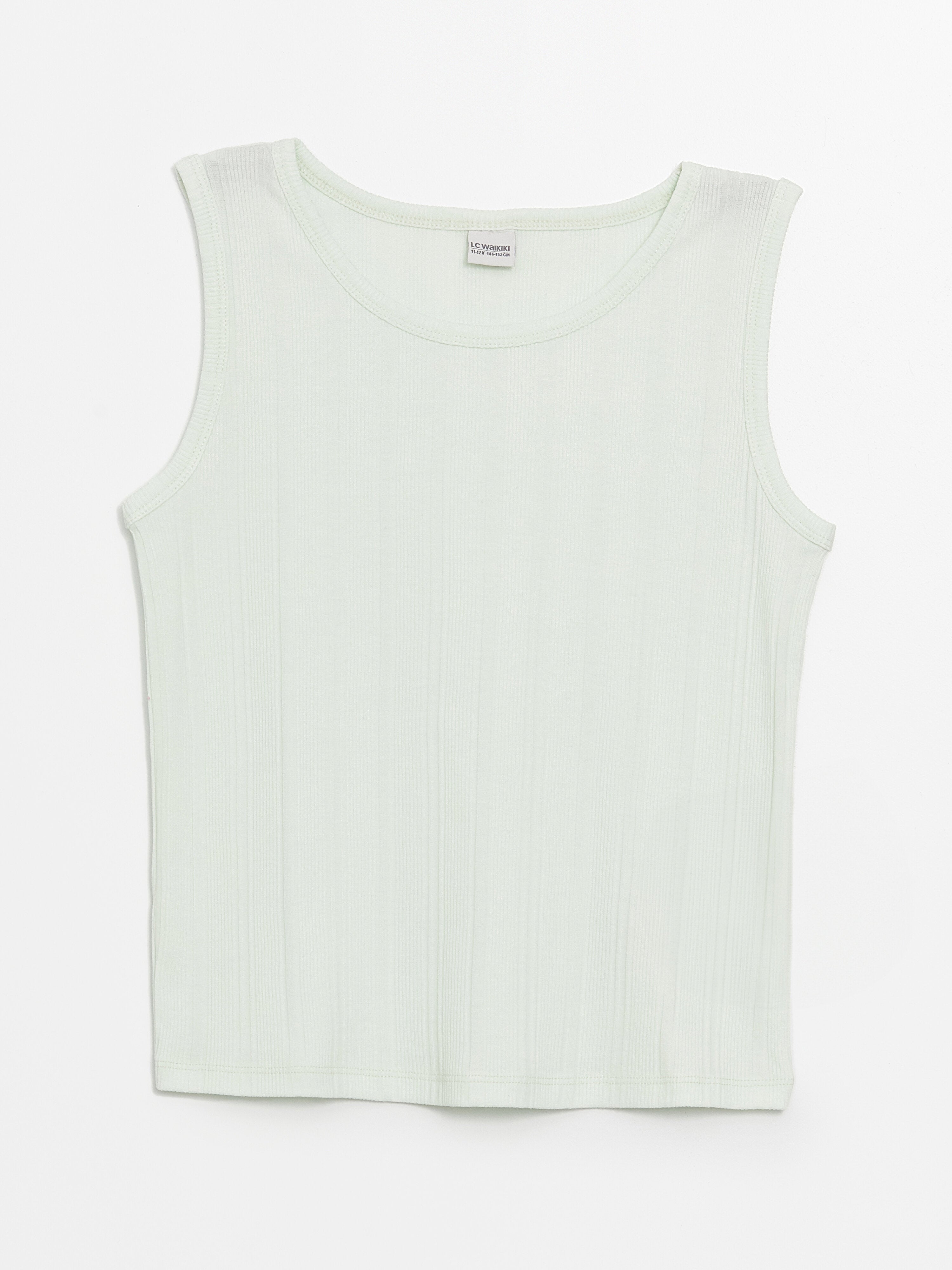 Crew Neck Girls Undershirt