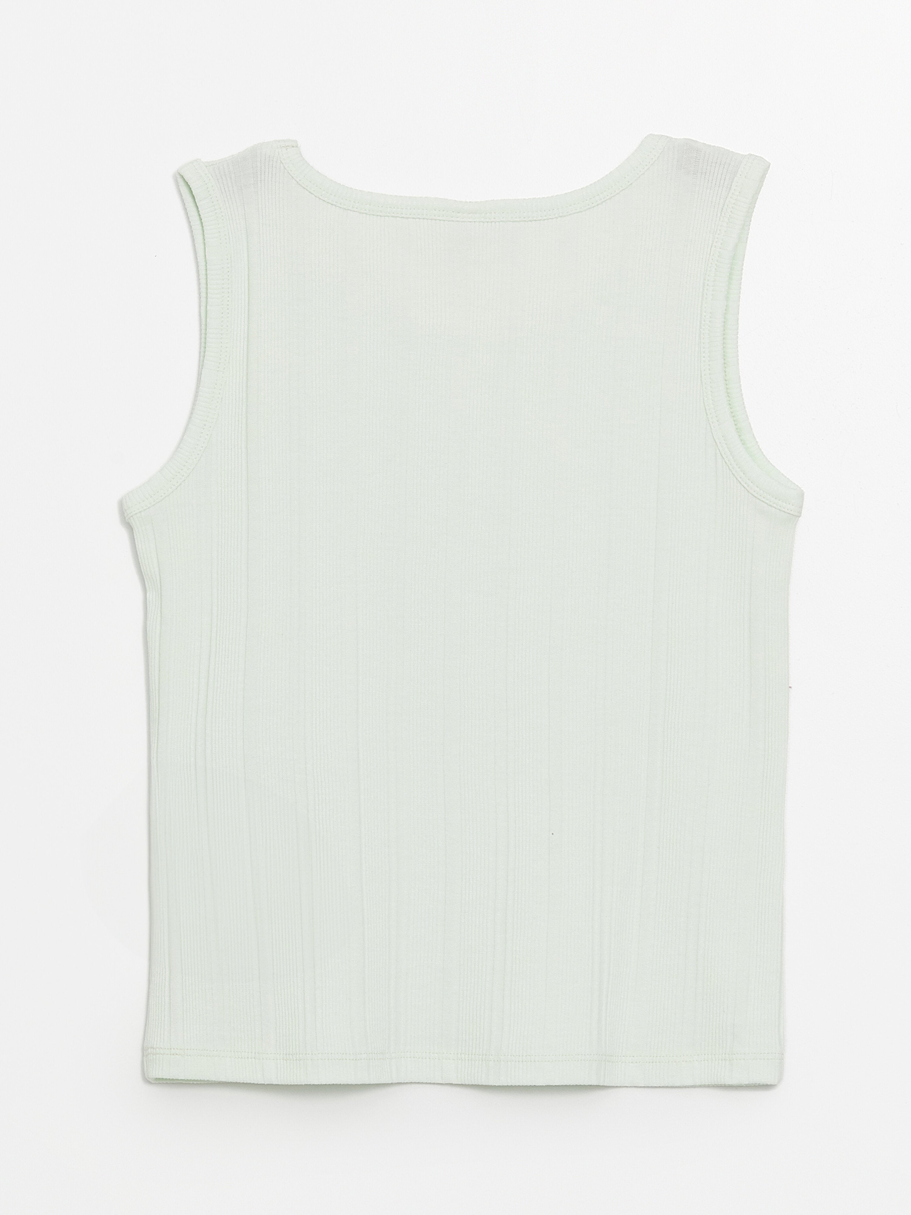 Crew Neck Girls Undershirt