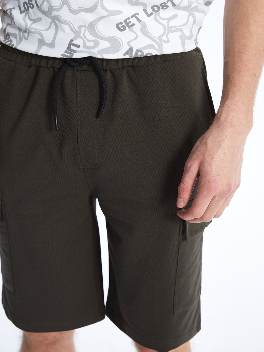 Standard Fit Men Bermuda Shorts