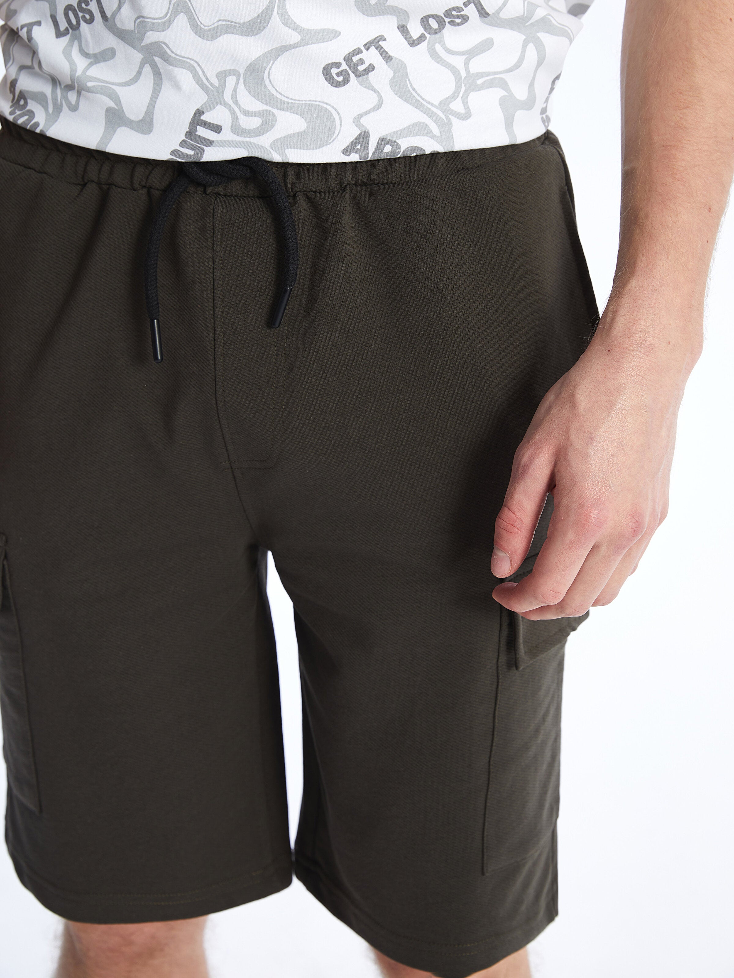 Standard Fit Men Bermuda Shorts