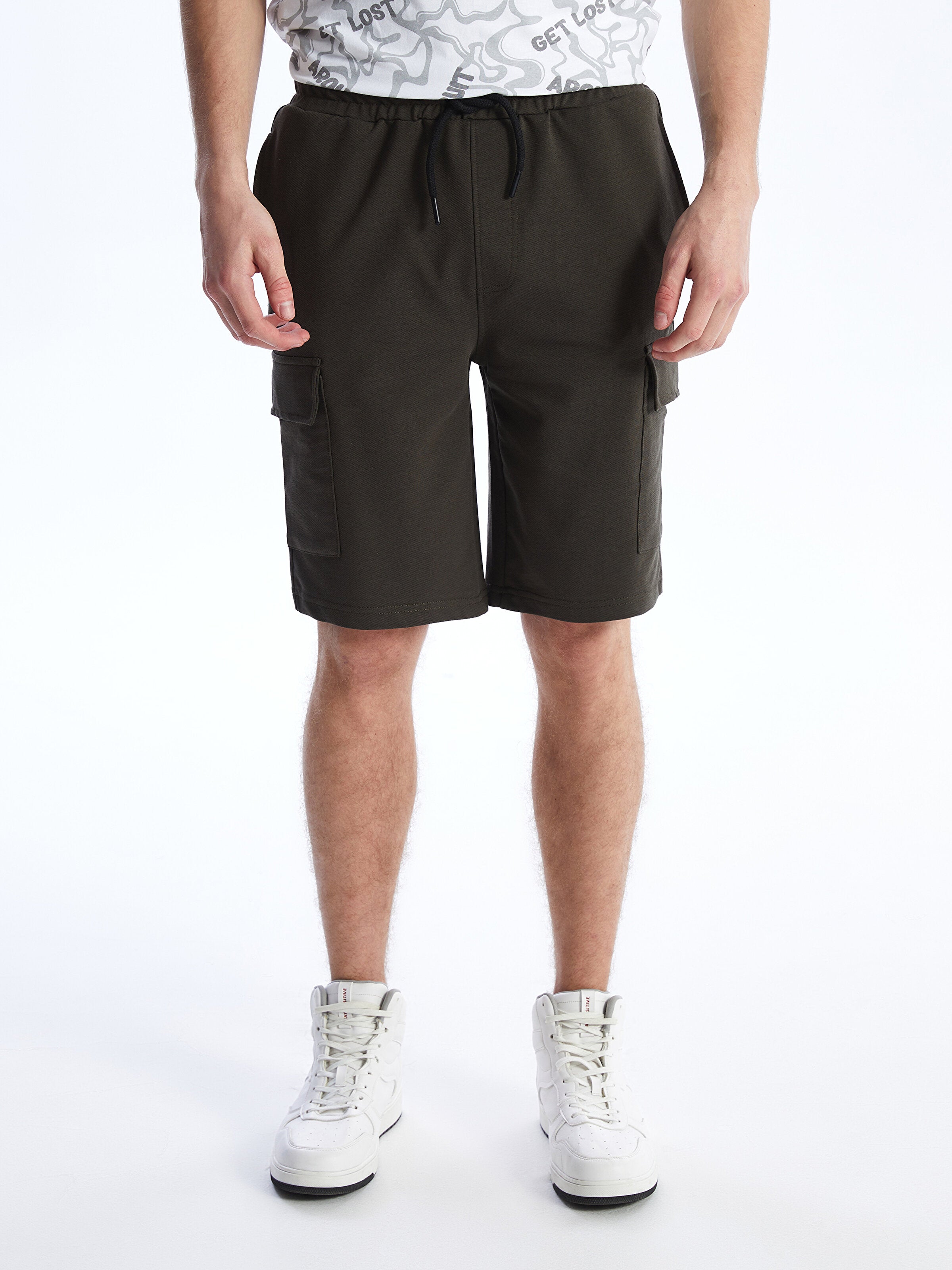Standard Fit Men Bermuda Shorts