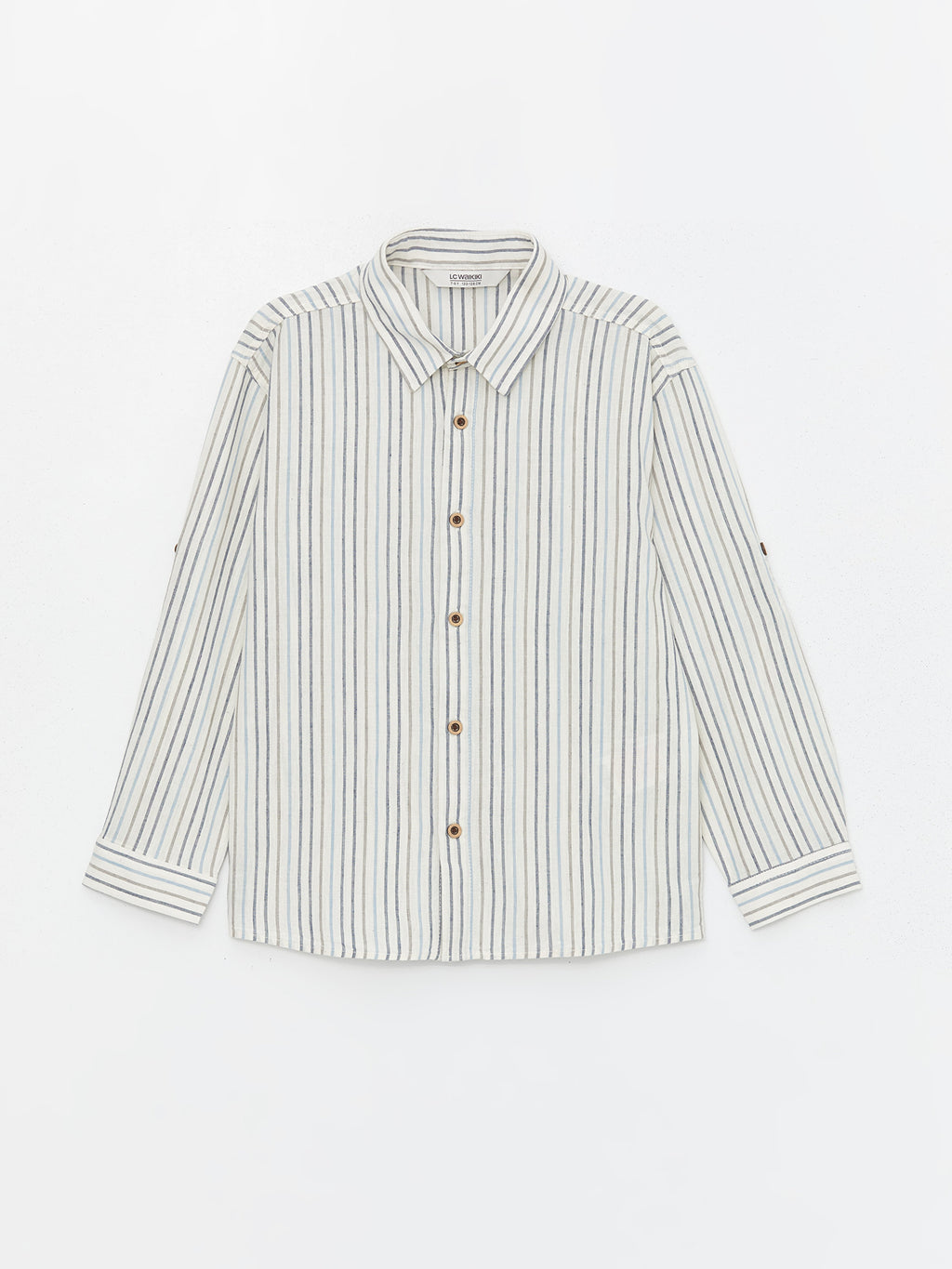 Comfortable Fit Striped Boys Shirt