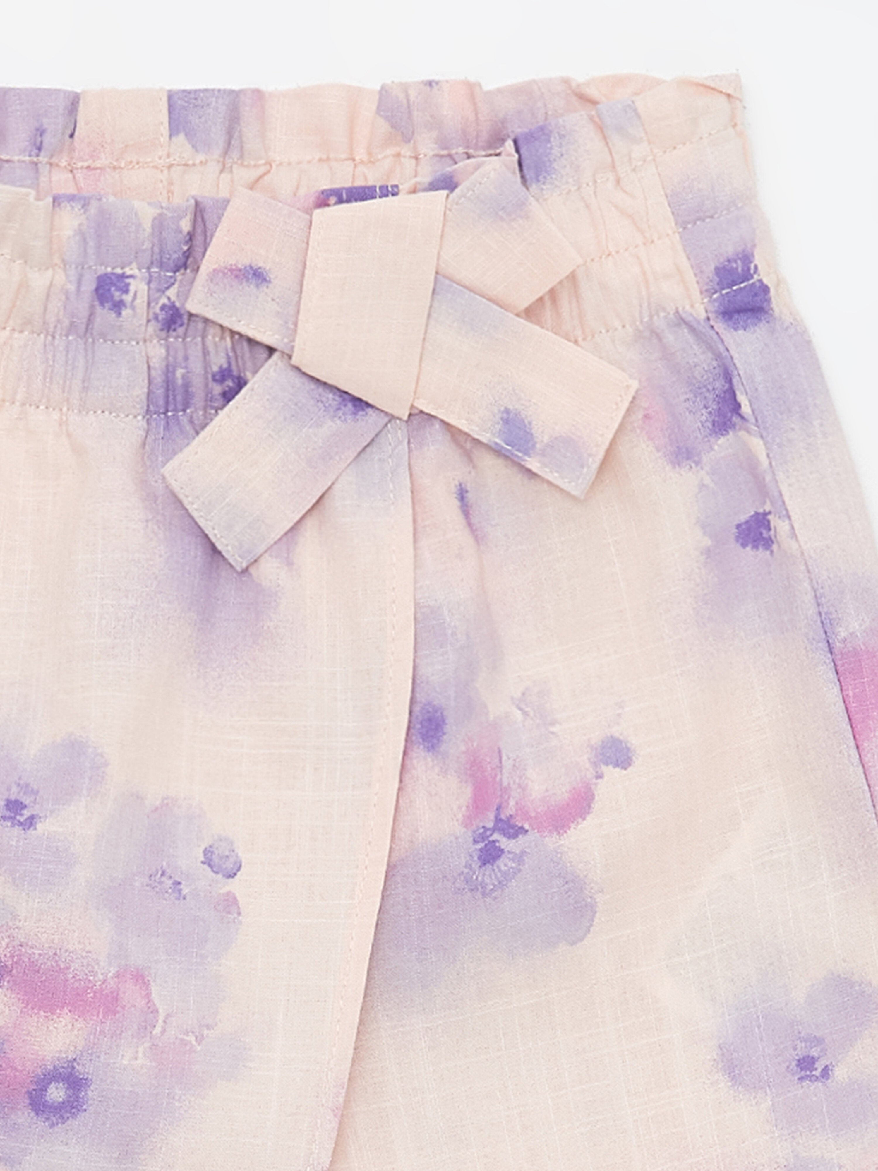 Girls Short Skirt with Elastic Waist