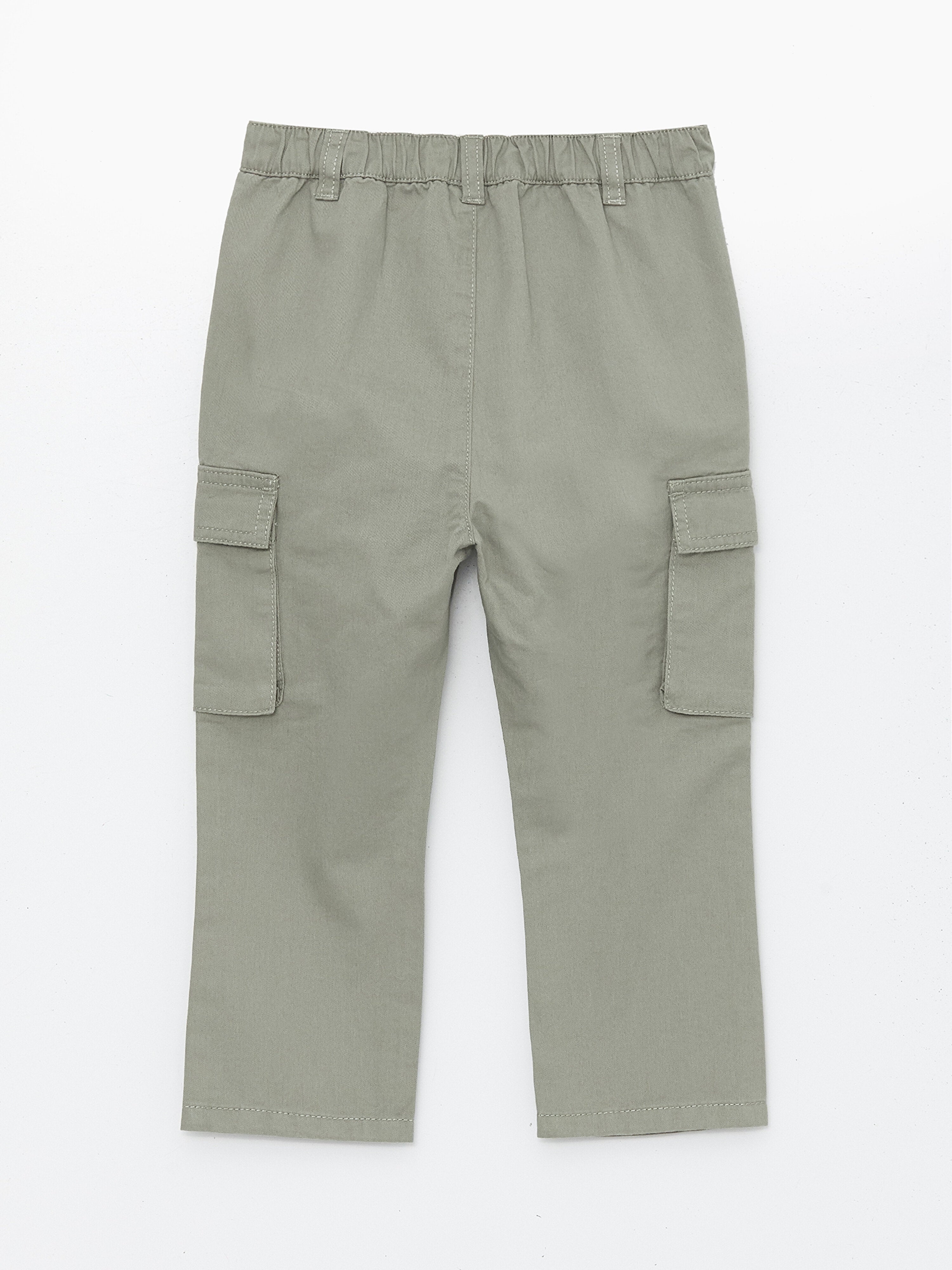 Baby Boy Cargo Pants with Elastic Waist