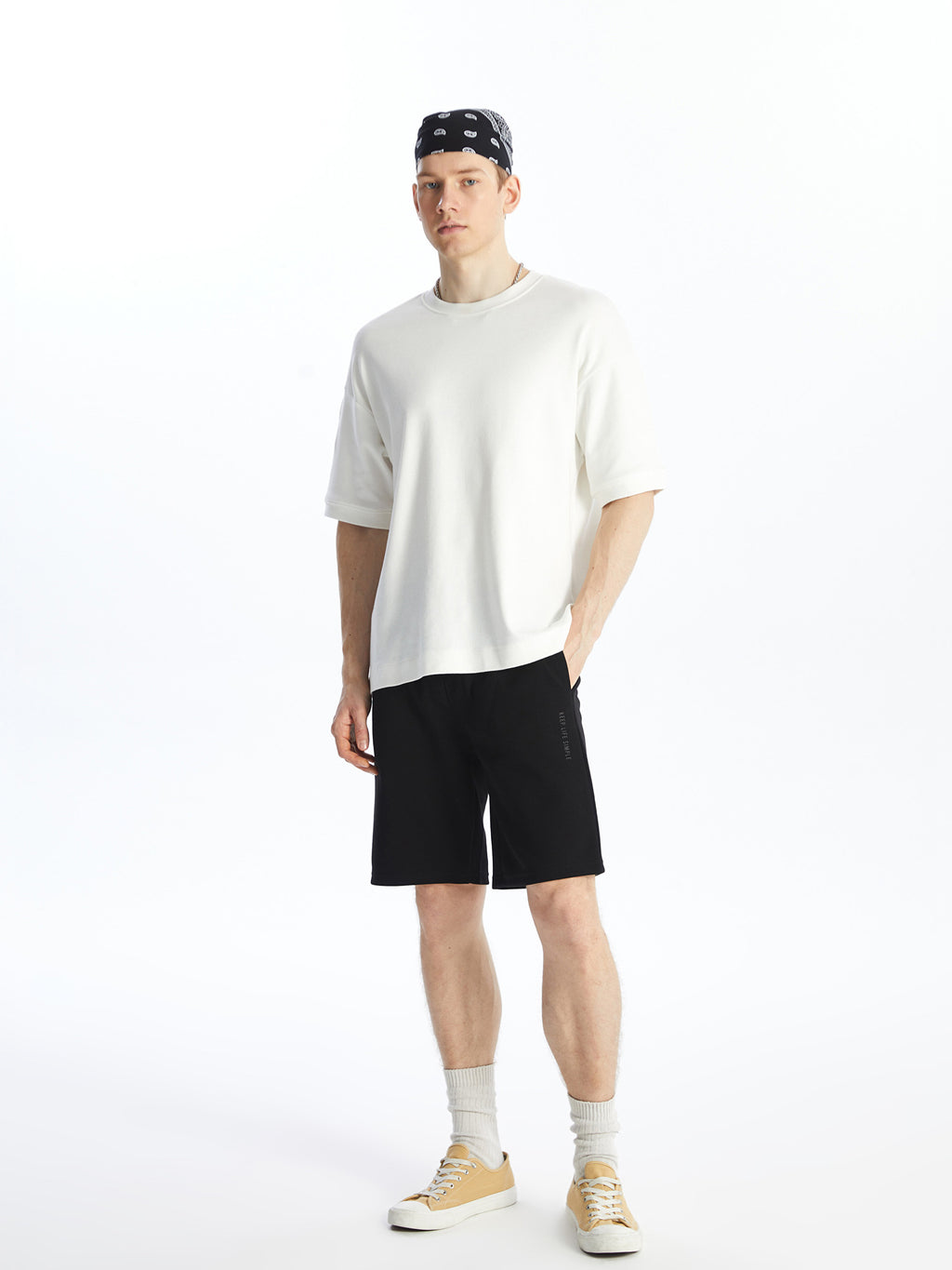 Slim Fit Men Bermuda Shorts