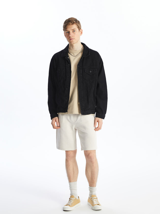 Slim Fit Men Bermuda Shorts Hover Image