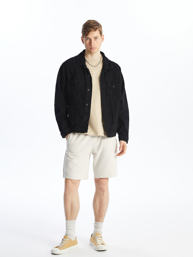 Slim Fit Men Bermuda Shorts Main Image