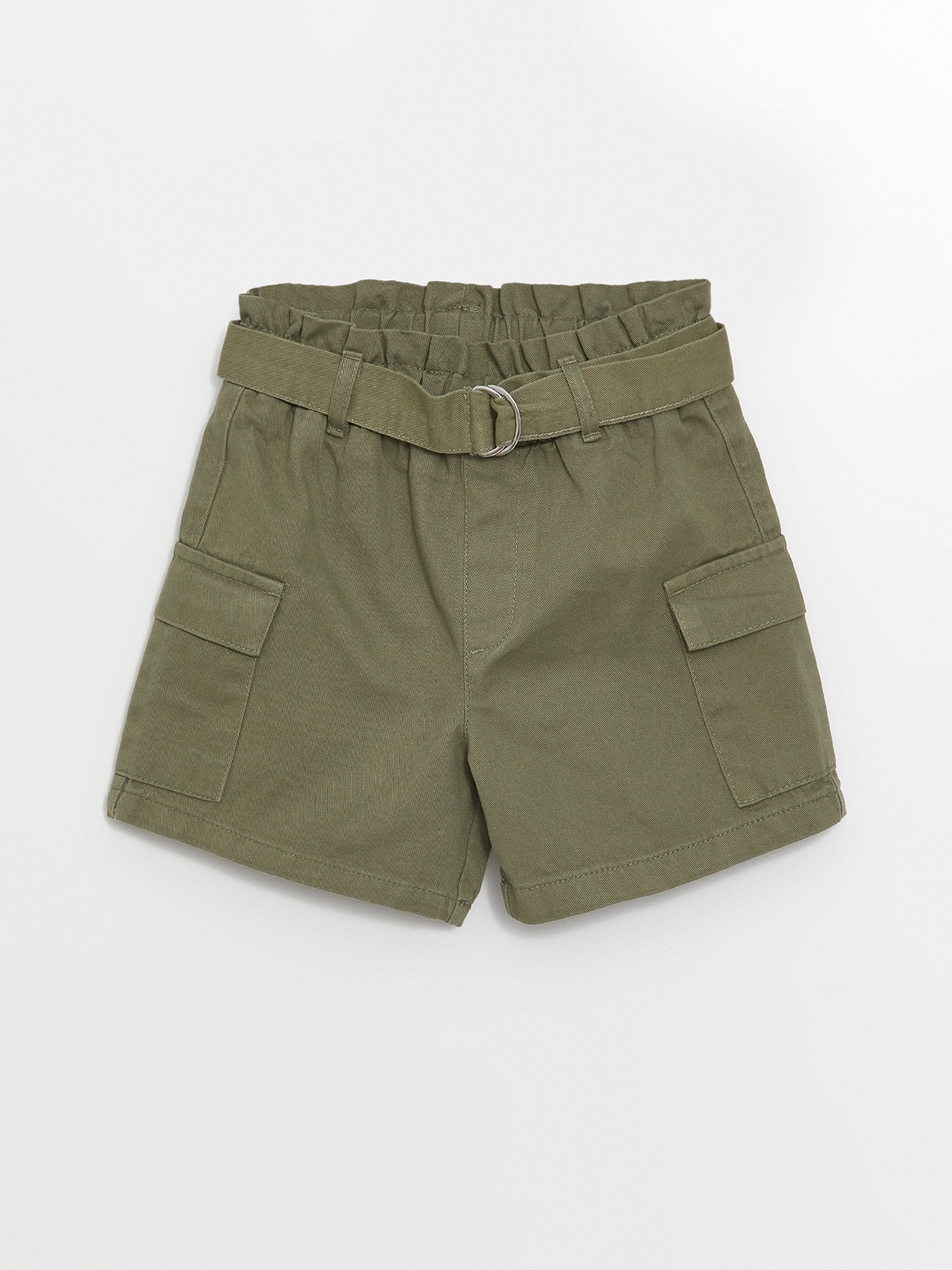 Girls Shorts with Elastic Waist