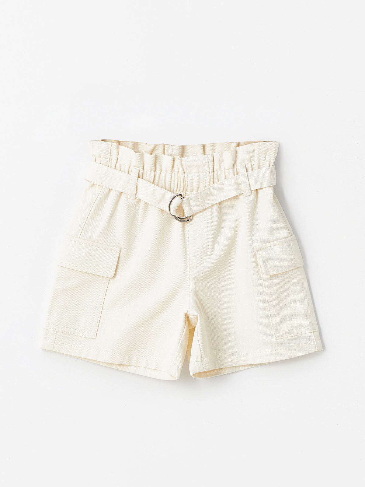Girls Shorts with Elastic Waist