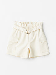Girls Shorts with Elastic Waist