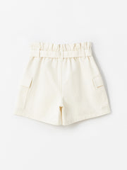 Girls Shorts with Elastic Waist