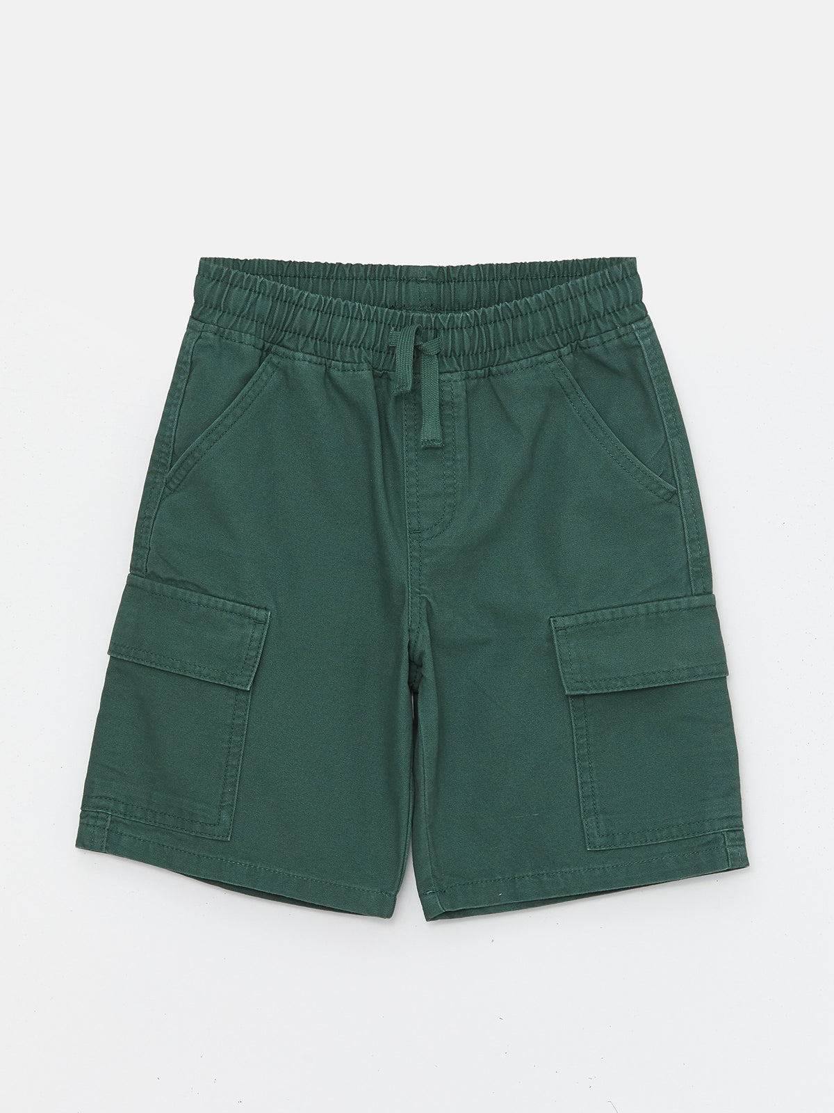 Boys' Cargo Shorts with Elastic Waist