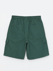 Boys' Cargo Shorts with Elastic Waist