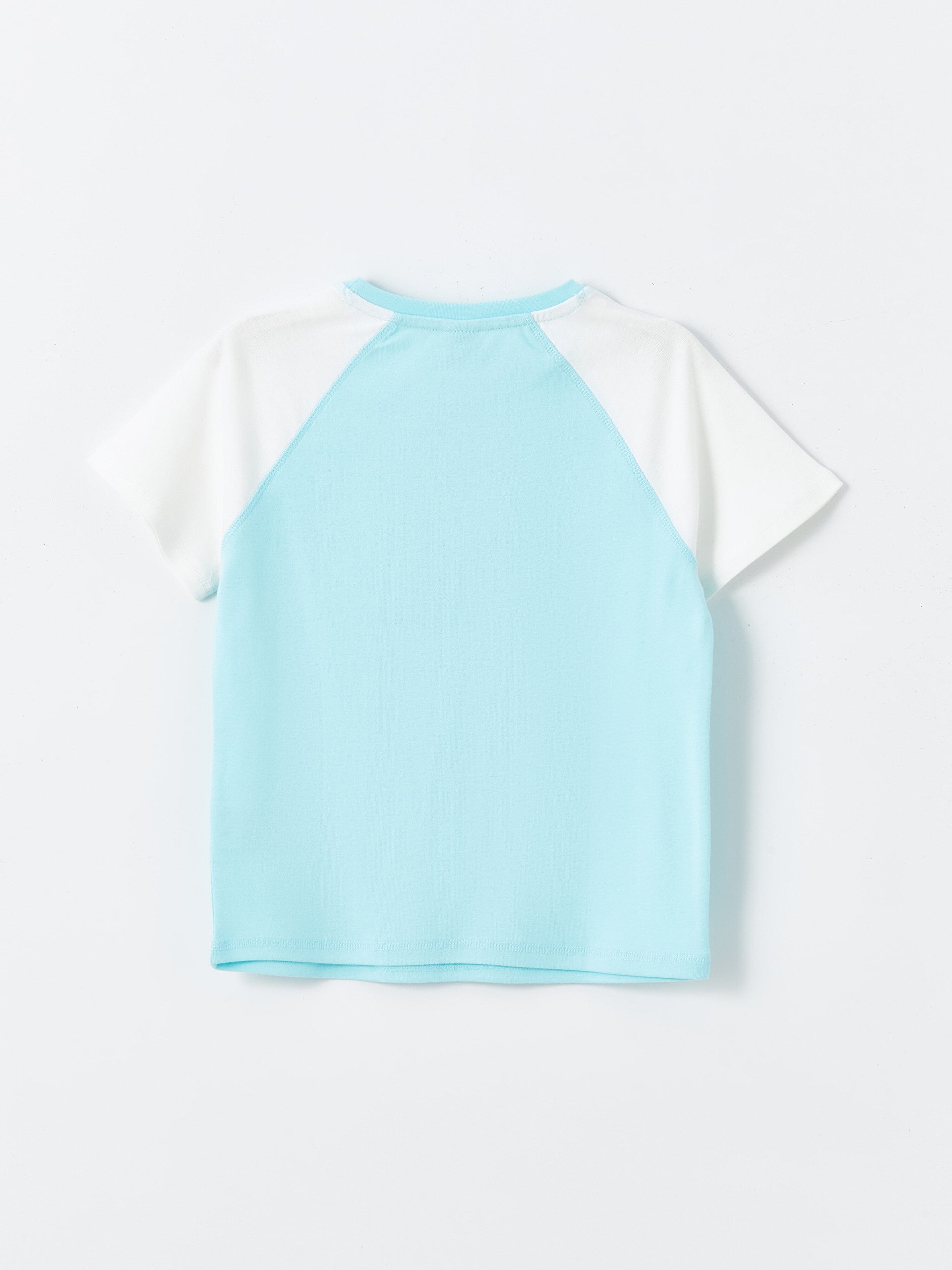 Crew Neck Printed Short Sleeve Girls T-Shirt